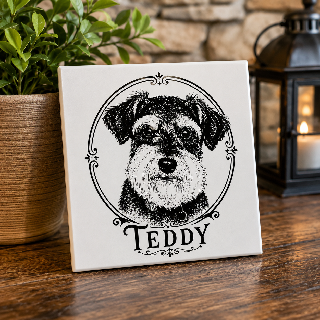 Signature Ceramic Pet Coasters