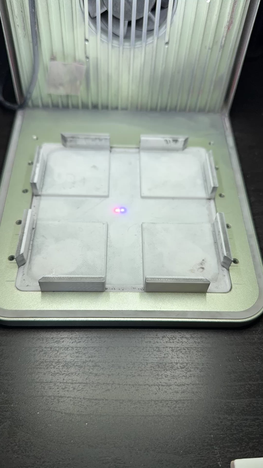 Video of a laser demonstrating the engraving process of the Historic Moultrie Coaster Collection